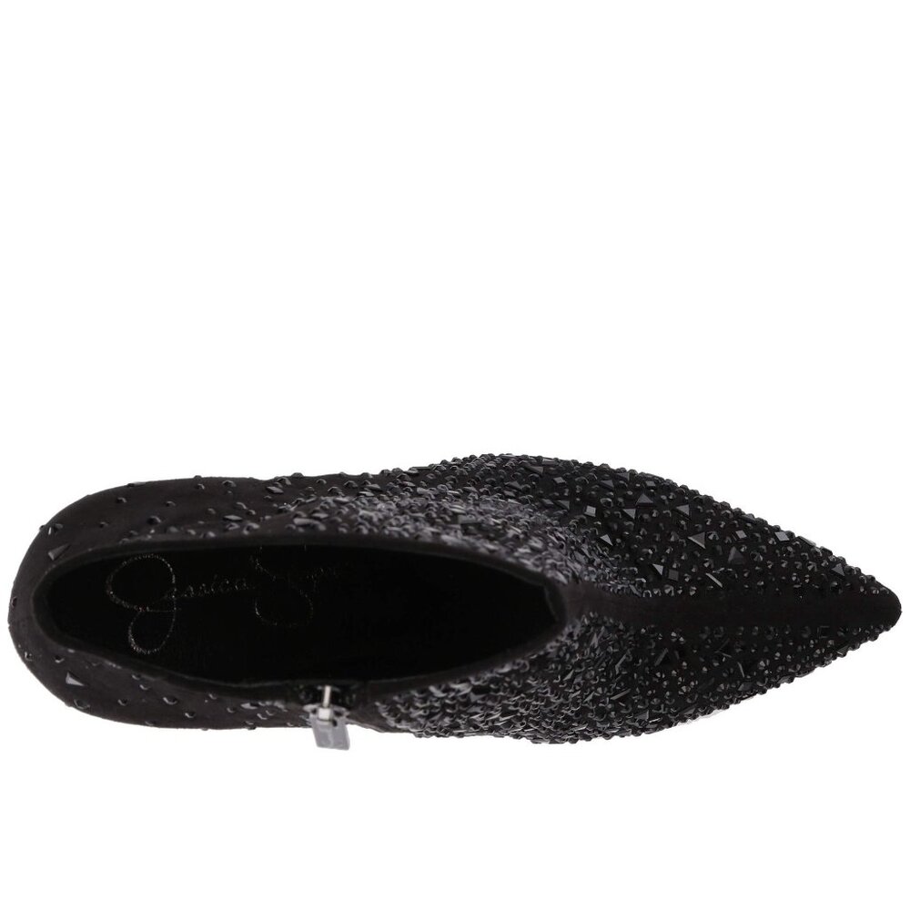Jessica Simpson Prexton Rhinestone Bootie 7M - Picture 5 of 5